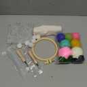Punch Needle Kit Hand Made Yarn Punch Needle Kit for Children