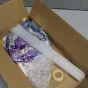 Snow Birthday Party Balloons Stand Kit 2 Sets With Snowflake Foil Balloons for Winter Wonderland Girl Princess Birthday Party Themed Decorations - Balloon Centerpiece for Tables