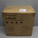 Bonsaii Paper Shredder, 8-Sheet Crosscut Shredder with 4.2 Gallon Bin Shred Credit Card/Mail/Staple/Clip for Home Office, P-4 Security Level (C261-C)