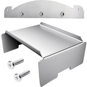 Heavy Duty Steel Heat Deflector & BCA012 Heat Baffle Diffuser for Pit Boss Austin XL/Pro 1100-1150 / Pro Series & Traeger Models, Air-Gap Mod for Even Heat, Reduced Hot Spots & Pellet Dust