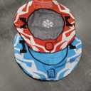 Snow Tube for Sledding Heavy Duty, Inflatable Snow Sled Innertube with Air Pump & Premium Canvas Cover for Kids Adult with Thickened Bottom, Towable Rope (2 Pack)