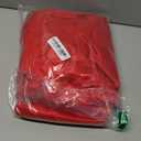 Women's Sleeveless Formal Long Prom Dress Wedding Guest Maxi Dress Asymmetrical Hem Satin Evening Gown (Red) M