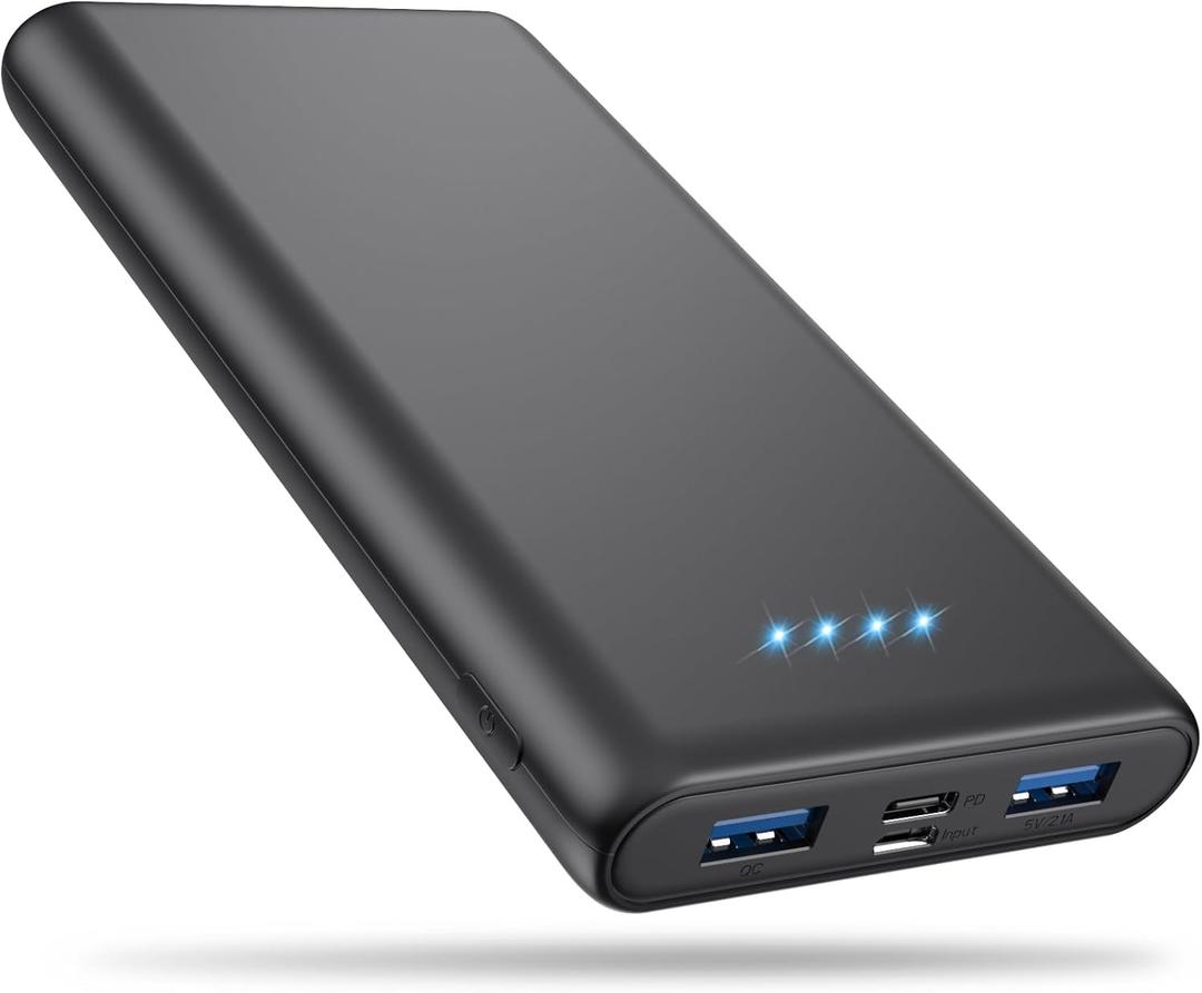 Portable Charger Power Bank 25,800mAh,5V/3A USB C in&Out Fast Phone Charging with Intelligent Smart IC,3 USB Port External Cell Phone Battery Pack Compatible with iPhone 16 15 14,Galaxy, Android-Blue