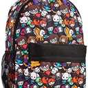 Harry Potter Backpack for Boys Girls Teens with Chibi Character Print Daypack Backpacks School Bag for Sports Travel School Supplies Gifts for Kids