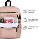JanSport Laptop Backpack - Computer Bag with 2 Compartments, Ergonomic Shoulder Straps, 15 Laptop Sleeve, Haul Handle - Pastel Lilac (Purple)
