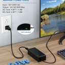 for Samsung Monitor Power Cord DC 14V 4A for Samsung SyncMaster 32” 27" 24" 22" 23" 20" 19" 18" 17" 15” Screen LED LCD TFT Monitor TV Power Supply Cord