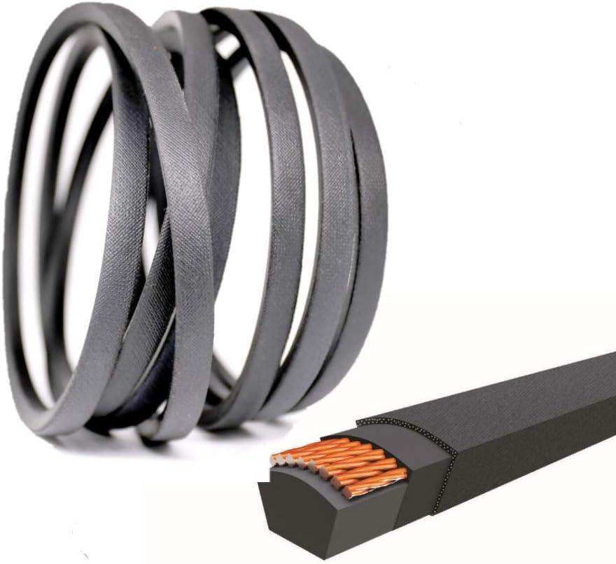 5103753 5103929 Lawn Mower Tractor Deck Replacement Belt 5/8" x 159" for Ferris IS600Z Series Mowers with 48" Decks