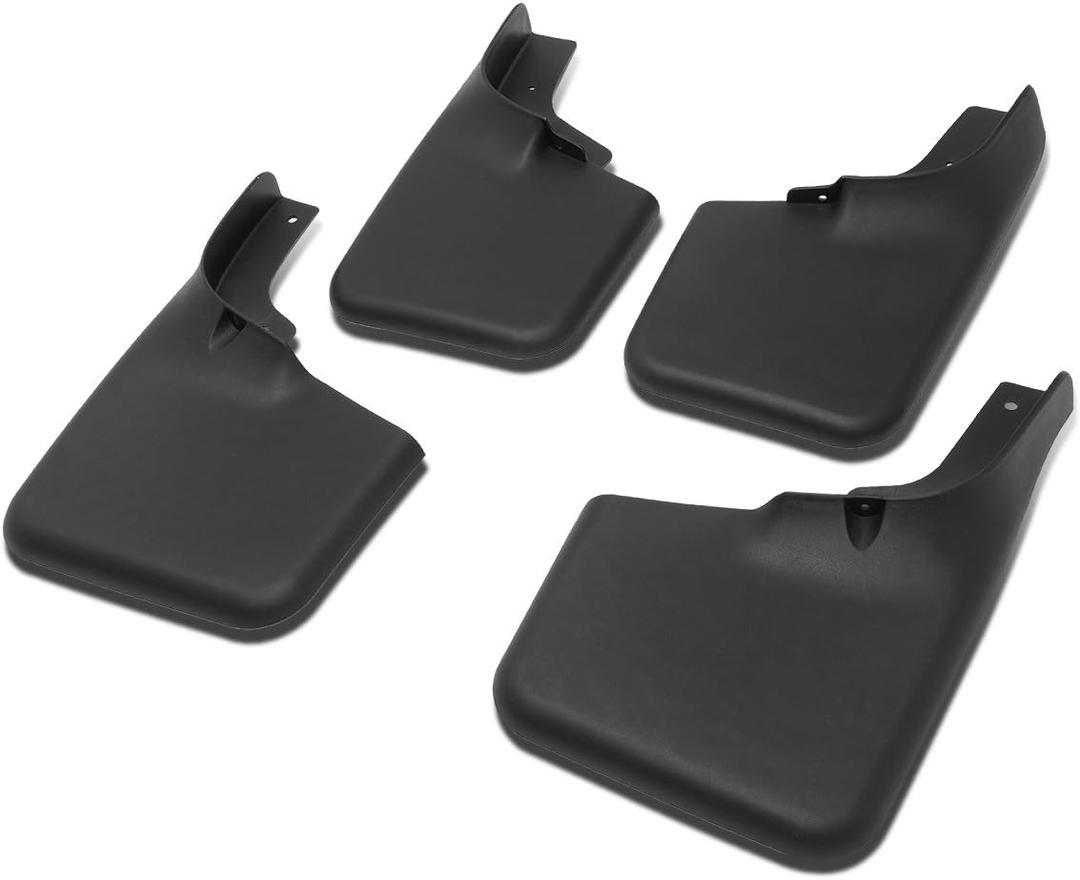 DNA MOTORING WFMK-003 4Pcs Mud Guard Splash Flaps Kit [for 04-14 Ford F150]