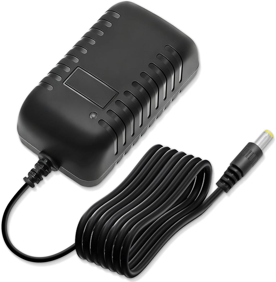 24V Massage Gun Charger Adapter Compatible with Hyperice Hypervolt& Hypervolt Plus, 4.9Ft AC/DC Adapter for Hyperice 42000 038-00 Battery
