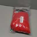 PARTISKY Red Tulle Tutu Table Skirt for Rectangle Tables or Round Table,Led Light String Table Cloth for Boys Girls Baby Shower Party Dessert/Cake Tables (72" x 30" (Rectangular))