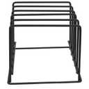 Cutting Board Holder Stand and Kitchen Rack for Countertop Storage, Sturdy Storage Rack for Chopping Boards and Cookie Pan Sheets, Single Unit Organizer for Kitchen Utensils