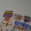 Cinrobiye 72 Pieces Merry Christmas Party Favors Max Holiday Coloring Books Tattoo DIY Sticker Stampers Class Reward Prizes for Christmas Holiday Winter Party Supplies