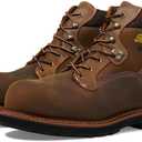 Thorogood Men's Iron River 6 Leather Waterproof Work Shoes with Composite Safety Toe Oil and Slip-Resistant Outsole
