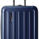 Traveler's Choice Art of Travel Hardside Expandable Luggage with Spinner Wheels, Navy