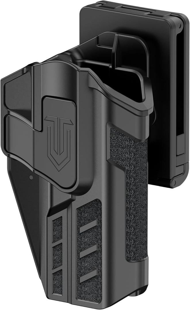 Level / Optic Cut Holster OWB for Glock 17 19 19x 44 45 Gen 1-5, Glock 22 23 31 32 Gen1-4, Right Hand