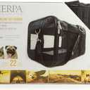 Sherpa Original Deluxe Travel Pet Carrier, Airline Approved - Black, Large (19.0"L x 11.8"W x 11.5"H)