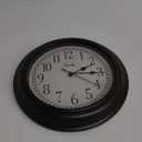 La Crosse Equity 20898 12 Inch Cora Quartz Analog Wall Clock