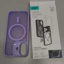 ESR for iPhone 17 Case, Camera Control, Compatible with MagSafe, Shockproof Military-Grade Protection, Magnetic Phone Case for iPhone 17, Classic Hybrid Case, Frosted Purple