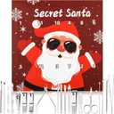 Therwen Christmas Nail Clipper Kit Gifts Christmas Stocking Stuffers for Men and Women 19 Pcs Fingernail Clipper Tools Grooming Kit Stainless Steel with Santa Box Gifts for Adult Men Women Beauty