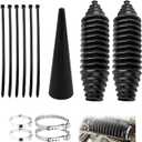 Car Inner Tie Rod Boot Kit with Expander,Silicone Cars Rack and Pinion
