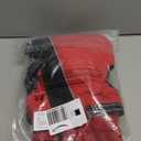 AOFITEE Dog Coat, Warm Dog Jacket with Harness Built-in, Waterproof Medium Dogs Cold Weather Coat with Zipper, Reflective Fleece Lined Pet Snow Jackets for Pug, Jack Russell, Boston Terrier, Red M