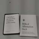 Biblical Affirmation Deck | Scripture Cards, Prayer Cards, Faith Cards | 52 Card Deck of Positive Religious Affirmations For Men and Women | Bible Teachings | Bible Verse Cards