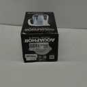 AQUAPHOR Black Provence Glass Effect Premium Water Filter Including 1 A5 Cartridge  for Reducing Limescale Chlorine & Heavy Metals, Volumen 4.2 L