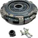 41200-2D220 Double Clutch Actuator Bearing Fork Set Fit for Hyundai 15-19 Sonata, 15-20 Veloste-r, 16-18 Tucson, 17-20 Elantra/Gt, 18-20 Kona; Fit for Kia 17-20 Forte/Soul, 17-18 Forte5 1.6L 2.0L 2.4L