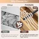 4 Pcs Small Spring Tension Curtain Rod 12 to 19 Inch, Mini DIY Spring Tension Rods No Drill for Slim Window Cupboard Closet, Black