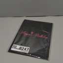 Vlipoeasn 80th Birthday Guest Book Alternative, Black and Pink 80th Birthday Party Decorations for Women, Creative 80th Birthday Signature Book, Cheers to 80 Year Old Birthday Party Supplies