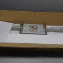 MELUCEE 5 Light Bathroom Light Fixtures Multi-Directional Rotating Track Lighting Kit Brushed Nickel, Ceiling Spotlight Fixture for Kitchen Foyer Bath, Clear Glass Shade