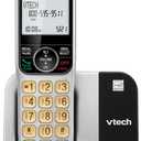 VTech Cordless Phone System for Home with Call Block, Large Display & Buttons, Backlit Screen, Full-Duplex Speakerphone, Caller ID/Call Waiting, DECT 6.0, Easy to Use, Table & Wall Mountable | CS5319