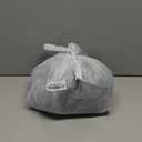 Hahafelt Croblissful 42.5 x 23.8 Inch Dog Kennel Pad Furniture Crate Corner Washable Bed for Large Dogs Deluxe Plush Crate Beds Gray Pet Cage Sleeping Mat Soft Indoor Pet Corner Side Table(Only Mat)