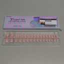 BTArtbox XCOATTIPS Natural Nail Tips Matte- Extra Short Almond Press On Nails Pink, Long Lasting Soft Gel Nails False Nail, Soak Off Acrylic Fake Nails Extensions for Nail Art DIY (A2-XS Almond)