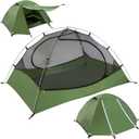 Clostnature Polaris Lightweight Backpacking Tent - 2 Person Ultralight Waterproof Camping Tent, 3 Season Large Size Easy Setup Tent for Family, Outdoor, Hiking and Mountaineering