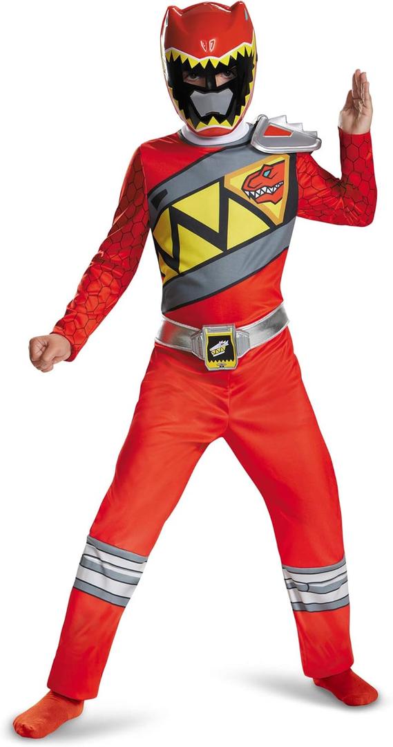 Power Rangers Dino Charge Red Classic Child Costume (Large (10-12))