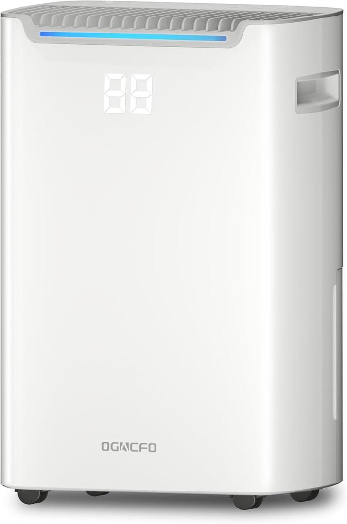 50pint 4500Sq. Ft Smart WiFi Dehumidifier with Pump for Basement,Large Room,Warehouse,home with Drain Hose and Water Tank,with Auto Defrost