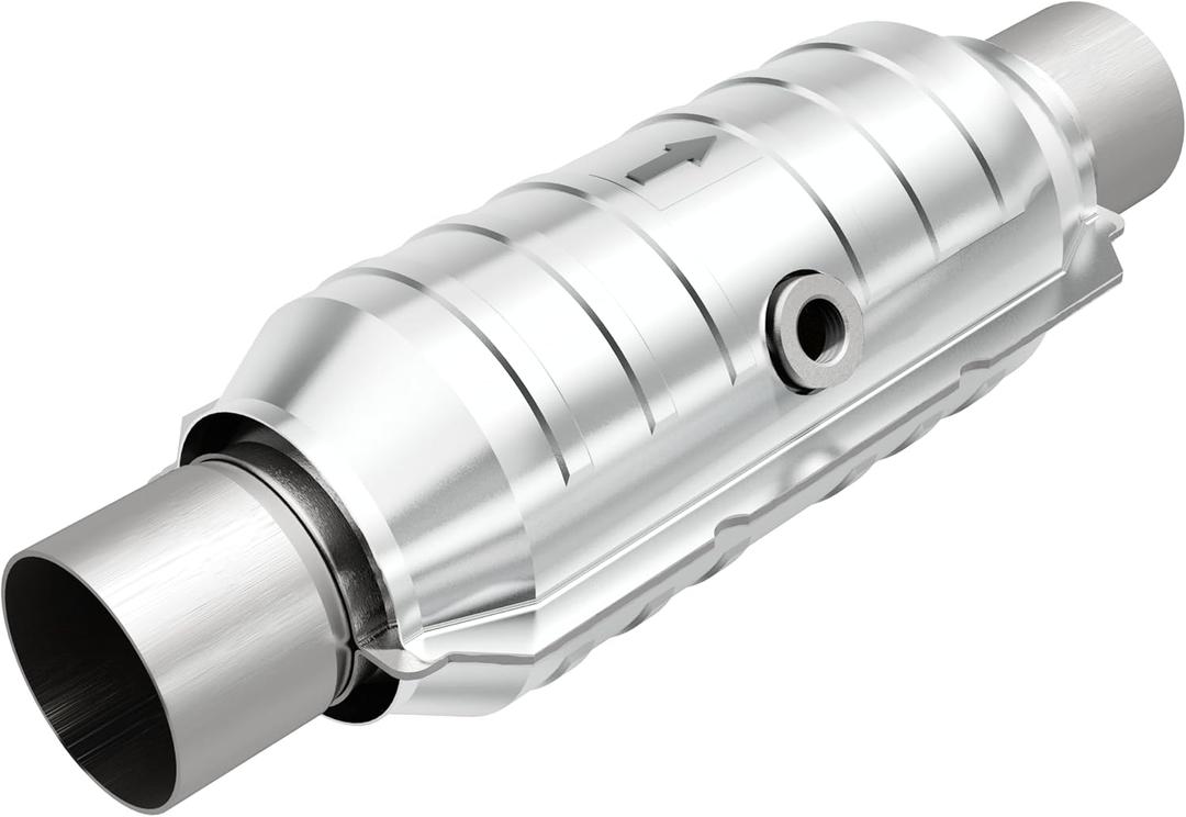 MagnaFlow Catalytic Converter 51356: 2.5"/2.5" Inlet/Outlet, OEM Grade, Universal Fit (Federal/EPA Compliant)