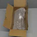 Oil Lamp Chimney Replacement,3 Inch Base by 9 Inch Tall Kerosene Lamp Globe,Clear Glass Oil Lamps Globe,Hurricane Lamp Globes Shade Cover,Crimped Top Chimney For OilLamps For Indoor Use Parts