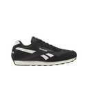 Reebok Women's Glide Low Sneaker, Washed Black/Black/Vintage Chalk, Size 8.5