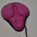 Comfort Bike Seat Cushion - Padded Seat Cover for Men & Women, Soft Covers for MTB, Exercise & Outdoor Cycling (Pink)