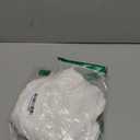 oten Womens Tie Back Sexy Bodysuit for Going Out Puff Sleeve Scoop Neck Open Back Bodysuits Solid Backless One Piece Leotards White X-Large