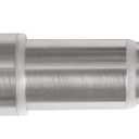 Zenna Home Curtain Adjustable Tension Shower Rod, 28" to 66", Brushed Nickel