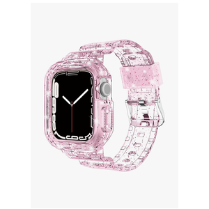 Tensea Compatible for Apple Watch Band 38mm 40mm 41mm 42mm 44mm 45mm 46mm 49mm for Women Men, Cute Soft Strap with Bumper Case, Wristband Accessories for iWatch Ultra Series 10 9 8 7 SE 6 5 4 3 2 1