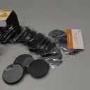 80 Pcs Mini Compact Mirrors Bulk, Portable Black Round Folding Makeup Mirror Set for Purse Travel Women Daily Use