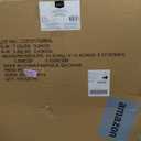 Amazon Basics 3-Speed Box Fan for Bedroom, Portable with Carry Handle, Powerful Airflow, 5 Blades, Lightweight Design, 67 Watts, 20-Inch, Black, 6.8"D x 20.86"W x 21.33"H