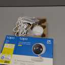 Tapo 2K+ Indoor/Outdoor Wired Security Camera - 2024 PCMag Editors' Choice, Person/Pet/Vehicle Detection, Baby Monitoring, Color Night Vision, Subscription-Free Local Storage or Optional Cloud, C120 (White)