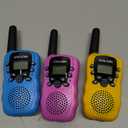 Walkie Talkies for Kids Toys for Boys Girls 4-6, 3 Miles Range Walkie Talkie to Camping, Outdoor 4 Year Old Girl Birthday Gifts for 3 4 5 6 7 Year Old Boy Girl Gifts Age 6-8 (Classic)