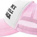 I Like My Men A Little Bit Older Hat Adjustable Sport Baseball Caps Funny Trucker Hats for Men Women Black (Pink)