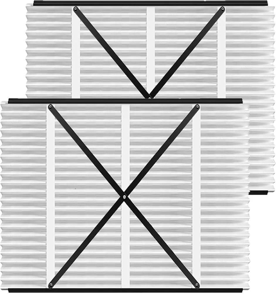 MERV 11 Filter Compatible with AprilAire 410 Whole House Air Purifiers Replacement Filter for  AprilAire Whole House Furnace 1210, 1620, 2120, 2200, 2210, 2216, 3210, 4200, 20 x 25 x 4, 2 Pcs